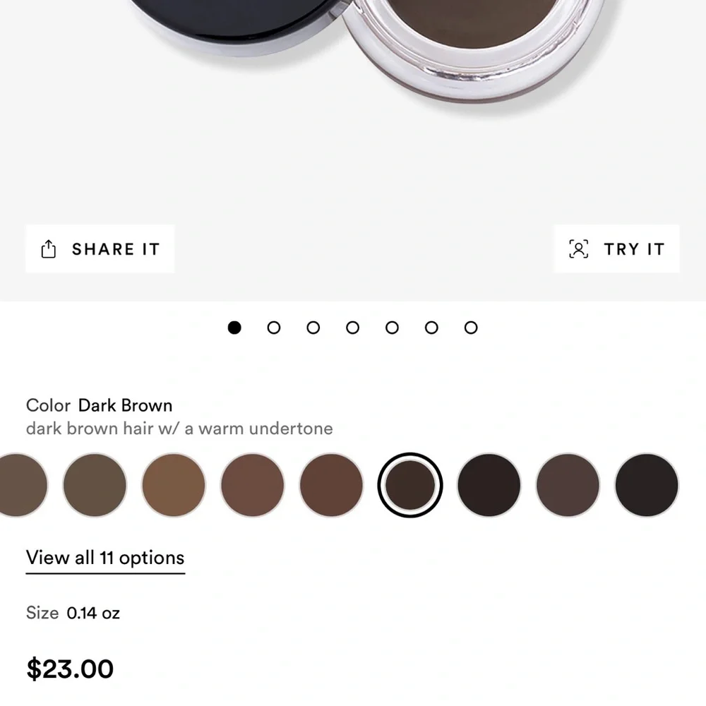 Anastasia Dipbrow Pomade in Dark Brown - Picture 2 of 5